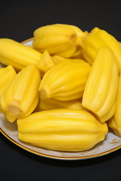 饱满香甜果肉 菠萝蜜的水果魅力与生活品摄影融合